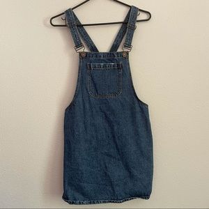 Forever 21 denim jumper dress